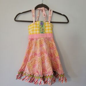 MATILDA JANE PLATINUM knot‎ dress size 2